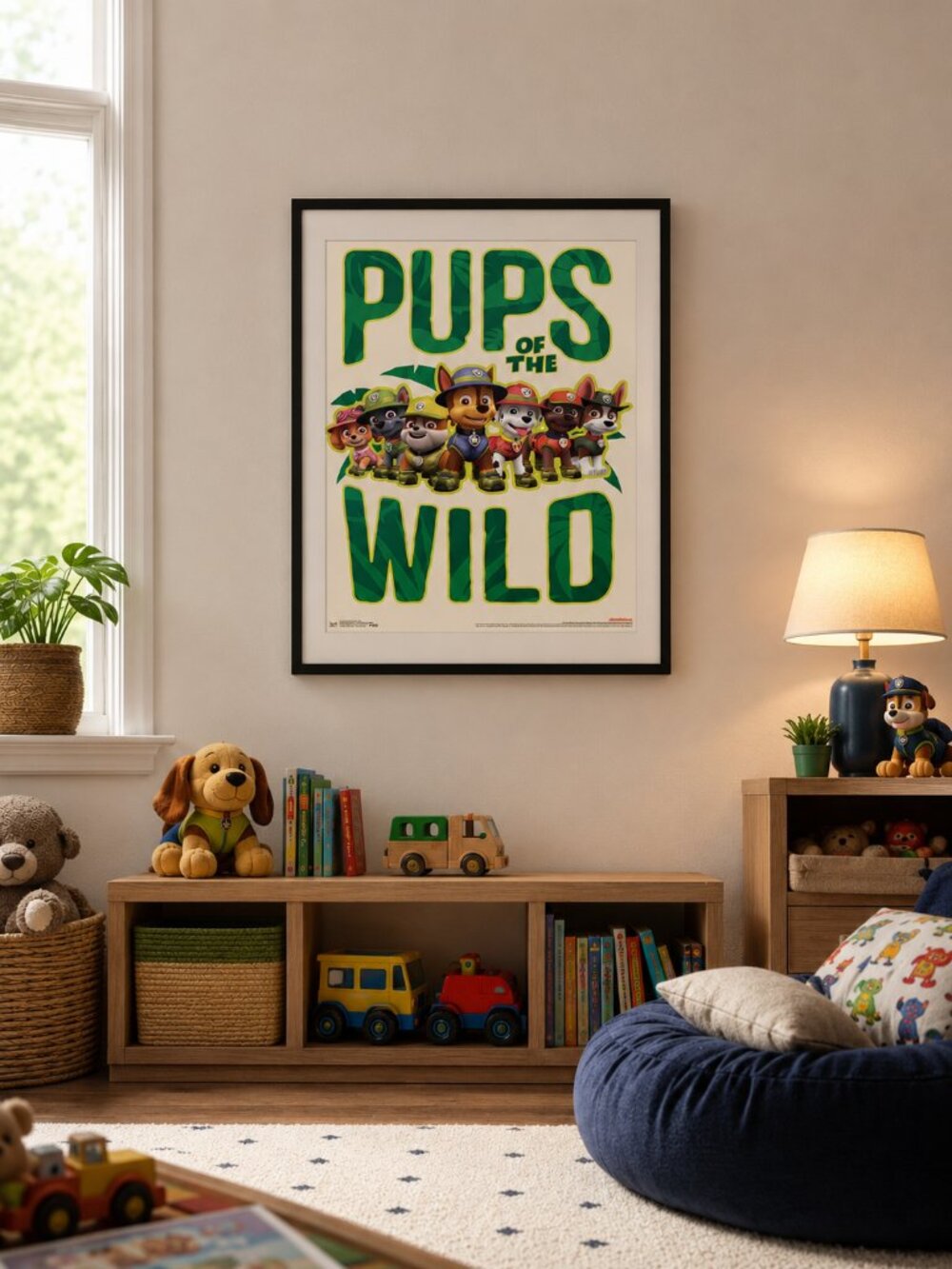 Paw Patrol Pups of the Wild Jungle Safari Poster Nickelodeon Trends 2016